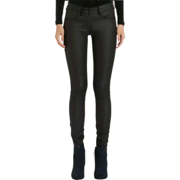 Pantalon Skinny Taille Basse No Boundaries – Noir – Femme/Junior – Taille 5 (Neuf)